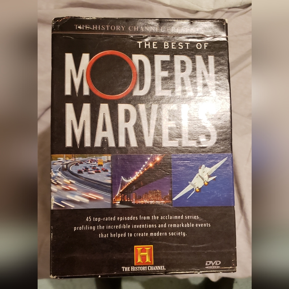 The Best of Modern Marvels (DVD, 2008, 13-Disc Set) History Channel. Used